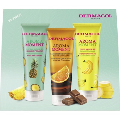 Dermacol Aroma moment mix sprchových gelů 3 x Sprchový gel 250 ml – Zbozi.Blesk.cz