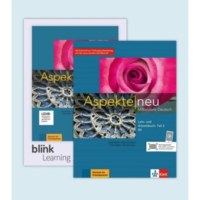 Aspekte neu B2 - Lehr./Arbeitsbuch Teil 2 + BlinkLearning Blended Bundle (14 Monate)