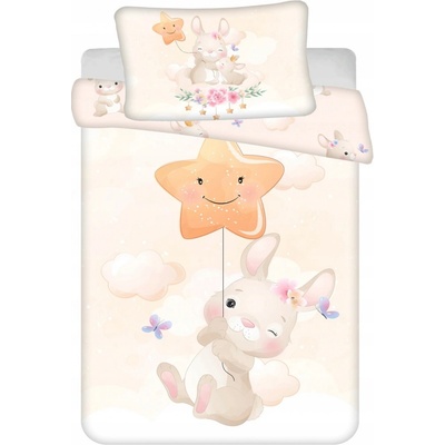 Jerry Fabrics Povlečení do postýlky Bunny Star 100 cm x 135 cm 40 cm x 60 cm – Zboží Dáma