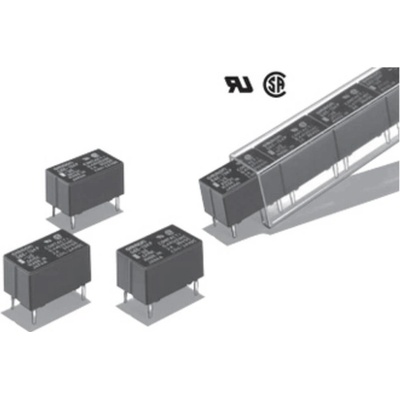 Omron, G6EK-U134P-US-DC12 relé do DPS, bistabilní, 2 cívky, 1 ks