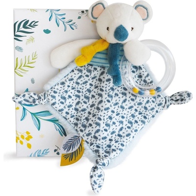 DouDou et Compagnie Koala muchláček s chrastítkem 22 cm