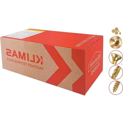 TX 8x240mm - 50 ks - Skrutky / Vruty do dreva so zapustenou hlavou, WKCS