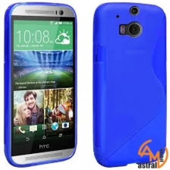 Image 1 of HTC Силиконов калъф за HTC One M8 син