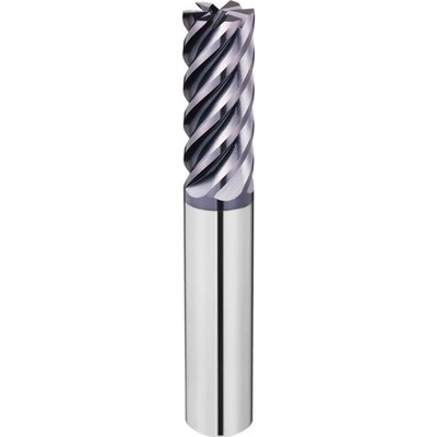 Fréza stopková tvrdokovová šestibřitá (pro materiály do 60 HRC) 6x58/15 (D2=6 mm)AlCrN
