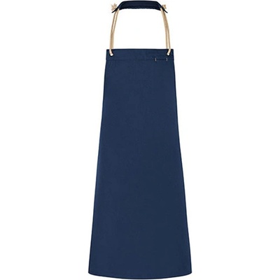 Karlowsky Gastro zástěra s laclem KY056 Steel-Blue 70 x 85 cm