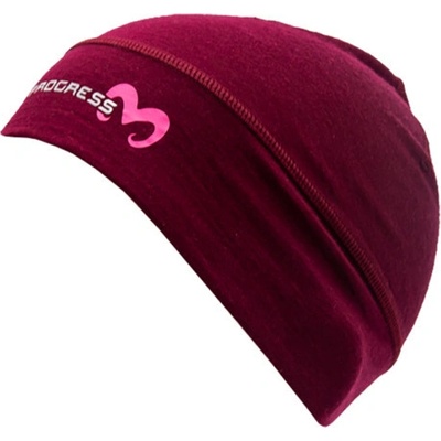 D MW BEANIE 9KT čiapka švestkový melír
