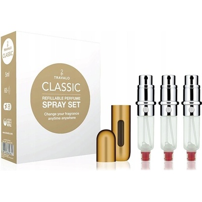 Classic Flakón s možnosťou naplnenia 3 x 5 ml