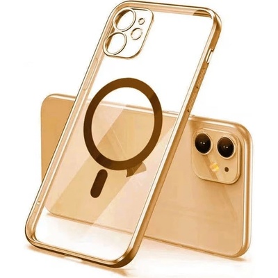 Pouzdro SES MagSafe silikonové Apple iPhone 12 - zlaté