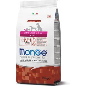  Mono Adult Dog Extra Small Lamb - 2.5кг