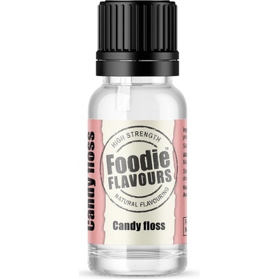 Foodie Flavours Prírodná koncentrovaná vôňa 15 ml cukrová vata