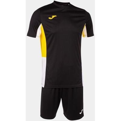 Joma Danubio II sportovní set Black Yellow White