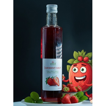 Grešík Jahodový sirup 0,5 l