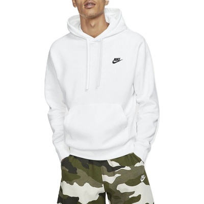 NIKE M NSW CLUB HOODIE PO BB BV2654-100 bílá – Zboží Mobilmania