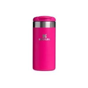 STANLEY 1913 Aerolight Transit Thermo Mug 0.35L - Keeps Hot for 4 Hours - Dishwasher Safe - Coffee Mug To Go Leak-Proof - Compatible with Common Car Drink Holders - Thermos Flask - Pink - 100000004555