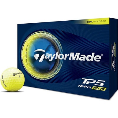 TaylorMade TP5 žlté 3 x 3 ks