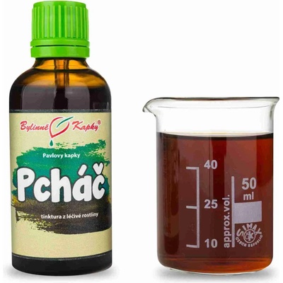 Bylinné kapky Pavlovy Pcháč japonský TCM tinktura 50 ml