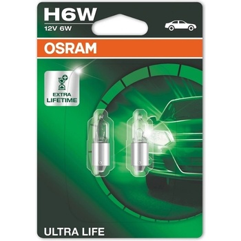 OSRAM Авто крушки Osram - H6W, 64132ULT, Ultralife AUX (64132ULT)