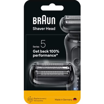 Braun Резервна глава Braun - Series 5 54B, черна (1100044393)