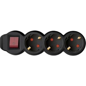 Somogyi Elektronic 3 Plug 3 m Switch (NV 3K-3/BK/1,5)