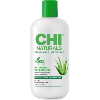 CHI naturals aloe vera hydrating shampoo Хидратиращ шампоан с алое вера за всеки тип коса 355 мл (chinavhs12)