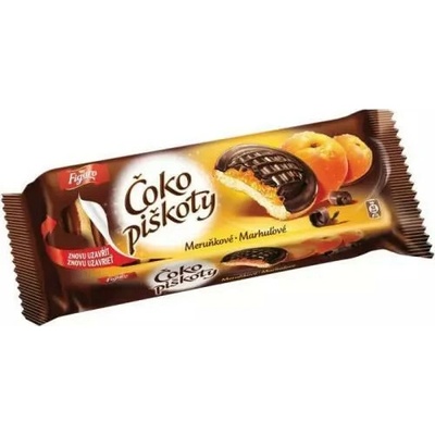 Figaro čoko piškóty s marhuľovou náplňou 147g
