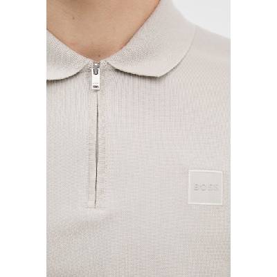 BOSS Orange тениска с яка мъжка от памук (50537507)