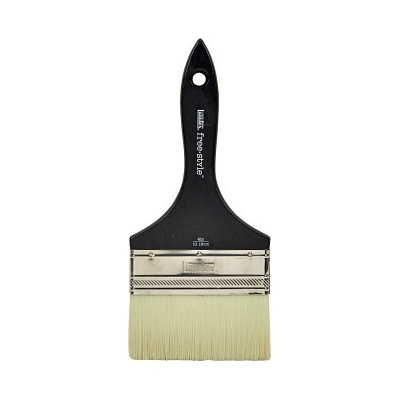 Široký štětec Liquitex Free Style 10cm s krátkou rukojetí (Široký štětec Liquitex Free Style 10cm s krátkou rukojetí)