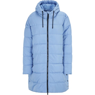 Fransa Curve Зимно палто 'MABELLE' синьо, размер 48