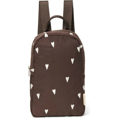 Studio Noos Puffy Mini brown hearts