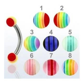 Šperky4U piercing do obočí OB01158-01