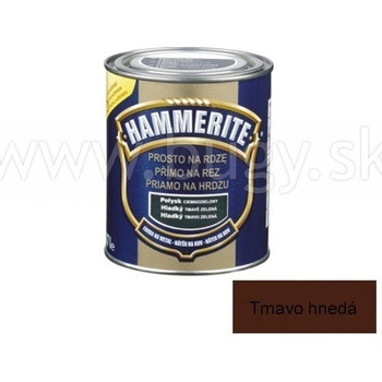 Hammerite 2,50L, hladký tmavě hnědý