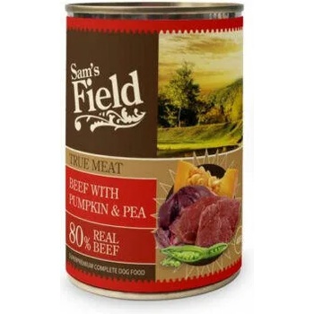 Sam's Field True Meat Beef with Pumpkin & Pea 400 g