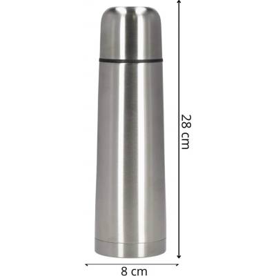 Springos Nerezová termoska 750 ml WARMO stříbrná