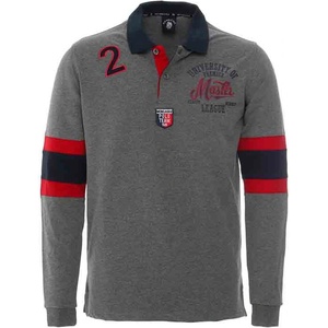 Grand Polo Club Мъжка блуза gpc - 23510810 (264407_Сив)