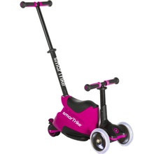 smarTrike multifunkční Xtend Scooter Ride-on růžové