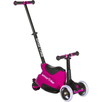 smarTrike multifunkční Xtend Scooter Ride-on růžové