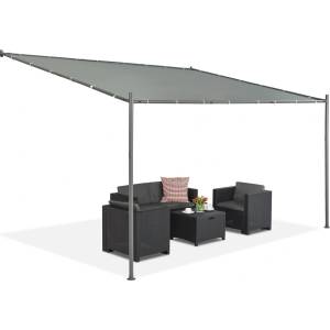 Garden Point Anthracite Genoa 3 x 4 m Garden Point терасовиден покрив (GAP559)