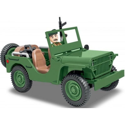 Cobi 2400 SMALL ARMY II WW: terénní automobil Ford GP, 91 k, 1 f – Zboží Mobilmania