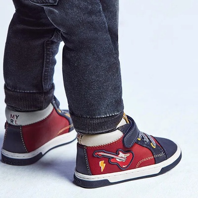 Mayoral Спортни боти с велкро лепенки за бебе момче Майорал