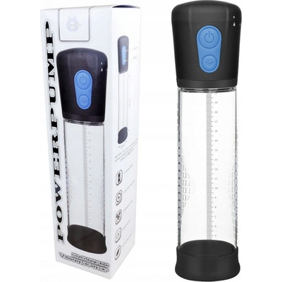 Boss Series Power Pump Electric Vacuum 0.2 Clear, elektrická pumpa na penis