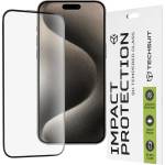 Techsuit Протектор за iPhone 15 Pro Max - 111D Full Cover / Full Glue Glass - черен