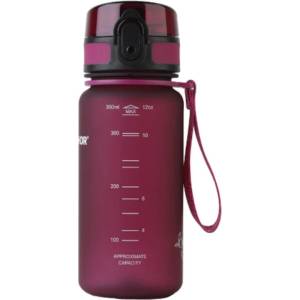 Aquaphor Филтрираща бутилка за вода Aquaphor City 160028, 350 мл, Тритан, Активен въглен, Aqualen, Заключващ се капак, Вишнев (160028)