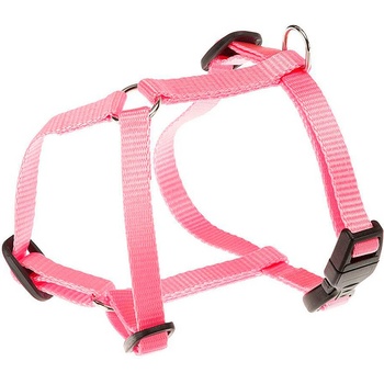 Ferplast Champion - Регулиращ нагръдник за кучета, вратна обиколка 24-38 см. гръдна обиколка от 30 до 46 см. - розов
