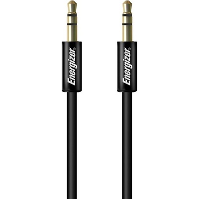 Energizer Аудио кабел Energizer - 3.5 mm/3.5 mm, 1.5 m, черен (C130JIBK)