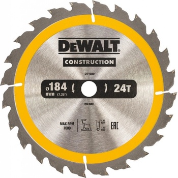DeWalt DT1939 Pilový kotouč 184 x 20 mm 18 zubů