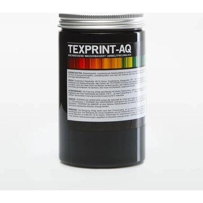 Sítotisková barva pro tisk CMYK černá 250 g