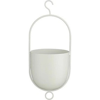 Mica КАШПА ВИСЯЩА bob Ø15х36см БЯЛА (1150081)