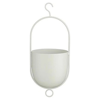 Mica КАШПА ВИСЯЩА bob Ø15х36см БЯЛА (1150081)
