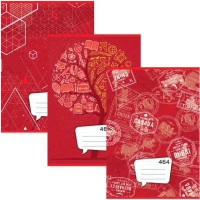 Тетрадка Junior А4 60 л. ред (1120692-16464-527368)