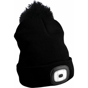 Sixtol Čiapka s čelovkou 45 lm, USB, uni, čierna​